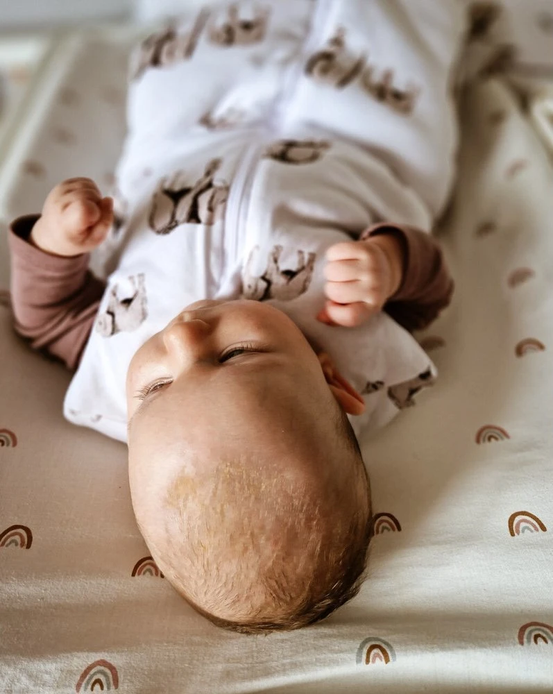 Pulp Bamboo PULP BAMBUKAS Visą sezoną miegmaišis vaikams TOG 1,75 - Dideli drambliai - iki 6 mėn.