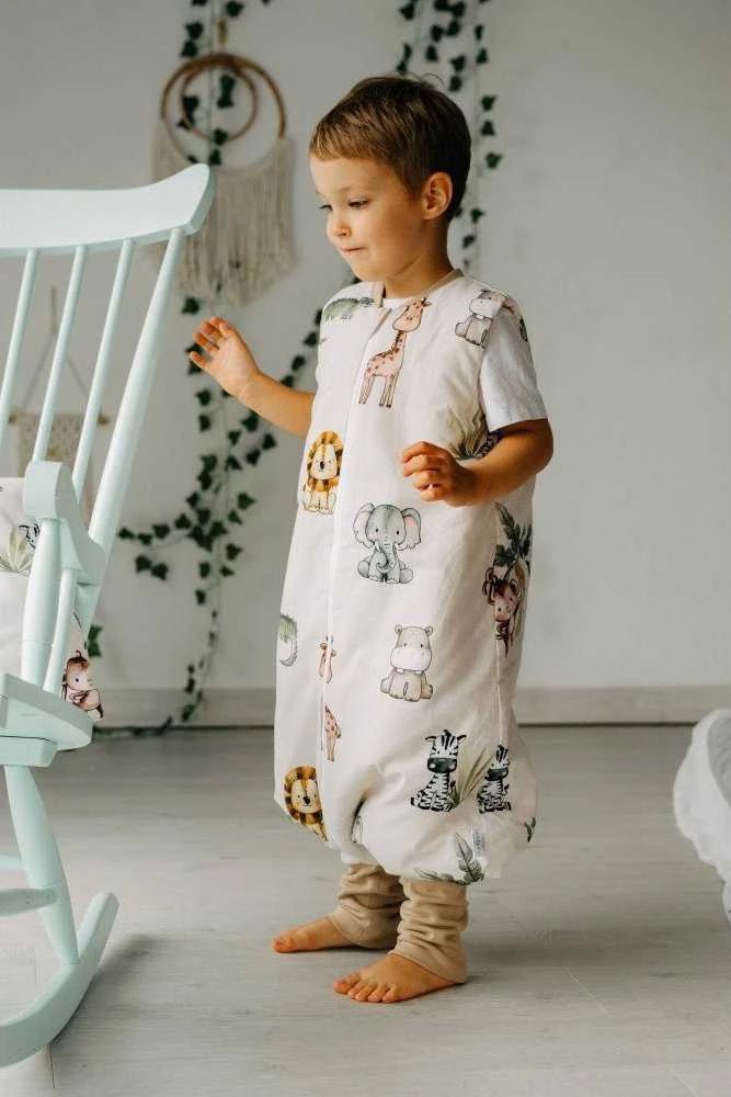 Pulp Bamboo PULP BAMBUSO Izoliuotas miegmaišis su kojelėmis vaikams nuo 2,5 iki 5 metų - ZOO