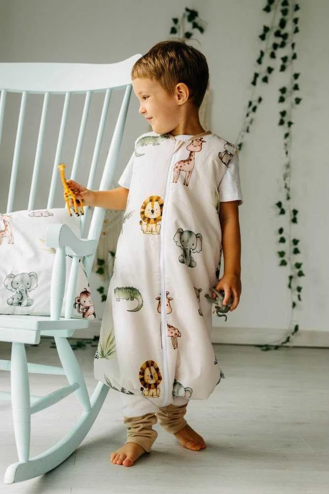 Pulp Bamboo PULP BAMBUSO Izoliuotas miegmaišis su kojelėmis vaikams nuo 2,5 iki 5 metų - ZOO