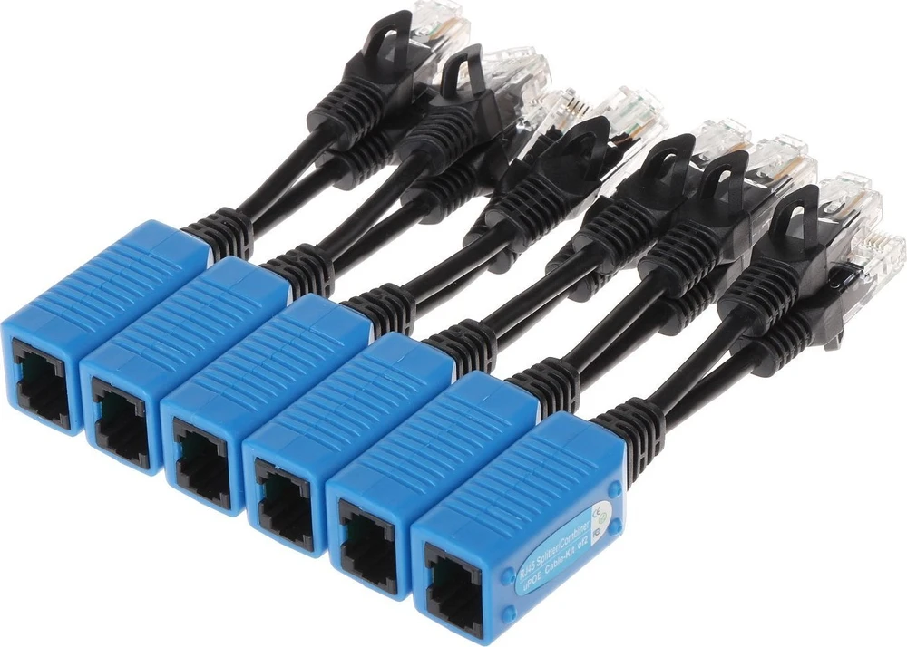 Pulsar P-POE2 skirstytuvas 2xRJ45 (kištukas) - 1xRJ45 (lizdas)