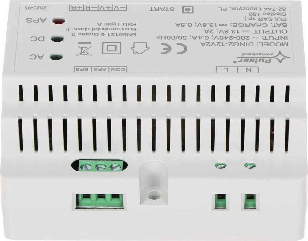 BUFERINIS IMPULSINIS MAITINIMO ADAPTERIS DING2-12V2A PULSAR