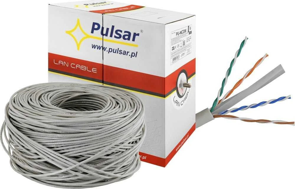 Pulsar PU-NC206 U/UTP laidininkas, 6 kat., 23AWG,