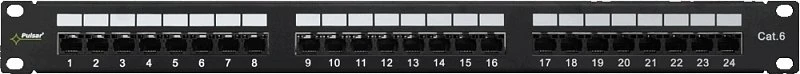 Pulsar RP-U24V6 Patch skydelis 24 prievadai