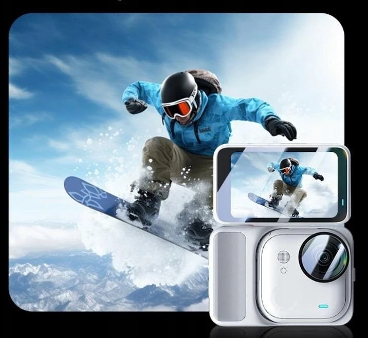 Puluz 2x Grūdintas stiklas LCD ekrano apsauga + objektyvui, skirtas Insta360 GO Ultra / PU784T