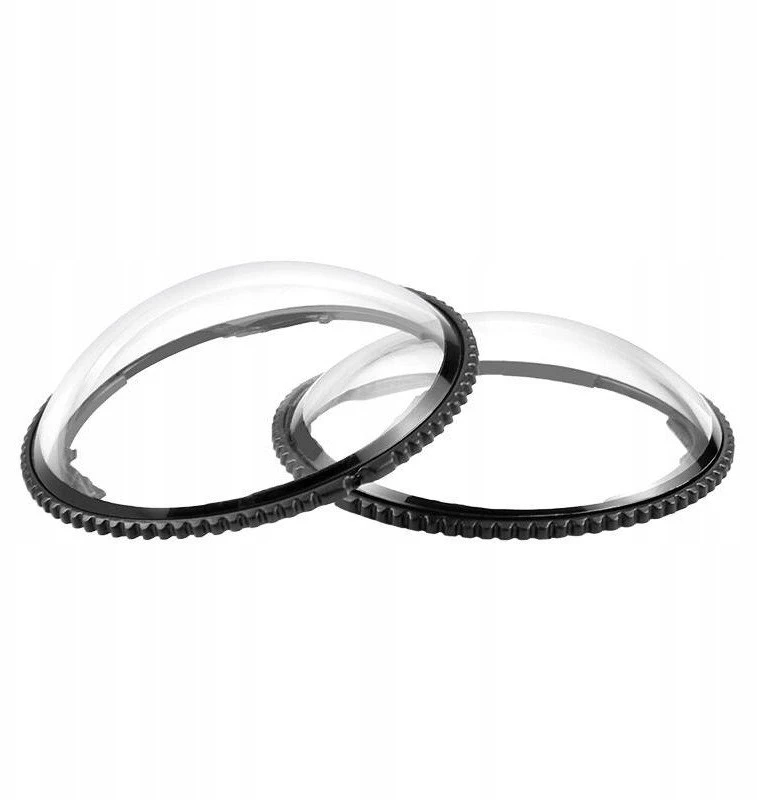 Puluz Apsauginių dangtelių rinkinys 2x stiklas apsauga objektyvo dangtelis Insta360 X4 / X 4 / Pu988t