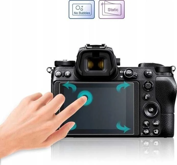 Puluz Ekrano apsauginė grūdinto stiklo 9H plėvelė LCD monitoriui skirtas fotoaparatui Nikon Z6 / Z7 / Z 6 / 7 /