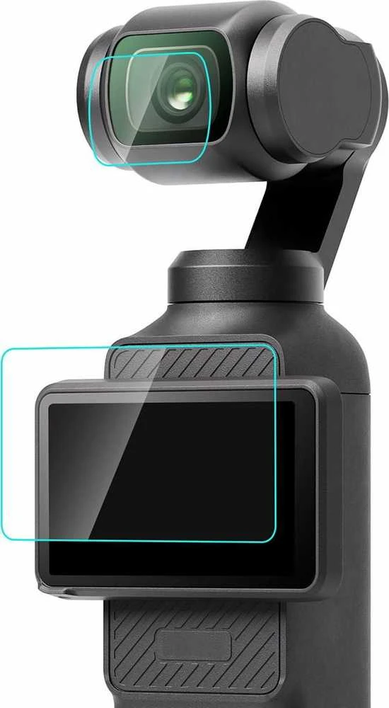 Puluz Grūdinto stiklo objektyvas ir ekrano apsauga DJI OSMO Pocket 3