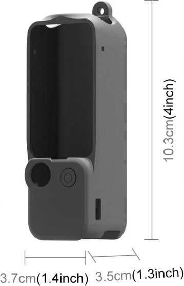 Puluz dangtelio dėklo dangtelis 2x dangtelis DJI Osmo Pocket 3 fotoaparatui / Pu894b
