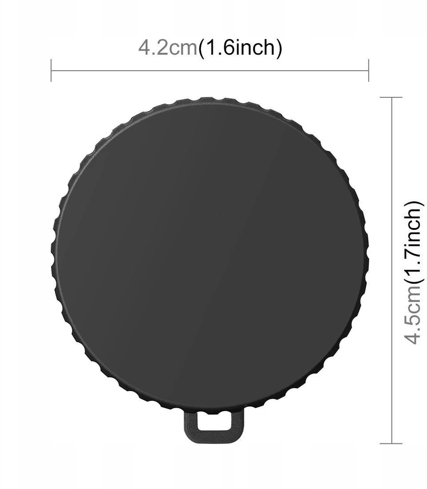 Puluz Silikoninis objektyvo dangtelio dangtelis, skirtas DJI Osmo Action 6 kamerai / Pu1075b