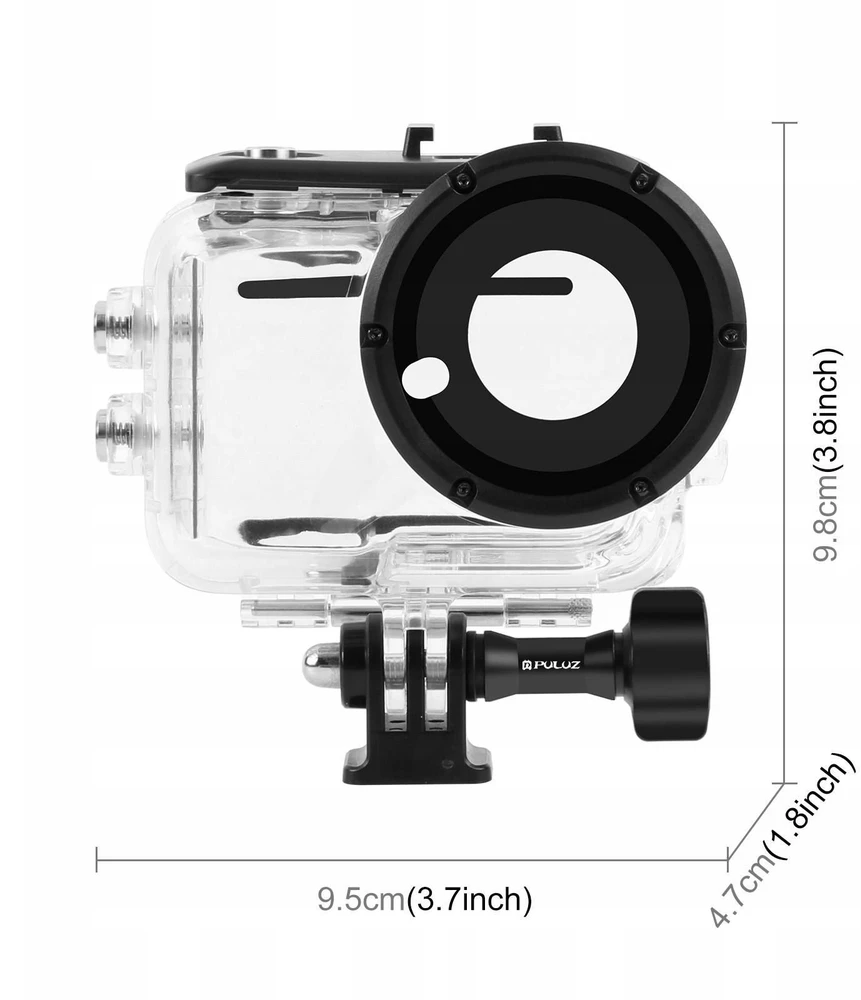 Puluz vandeniui atsparus povandeninis dėklas nardymui iki 50 m / Insta360 Go Ultra / Pu1087t