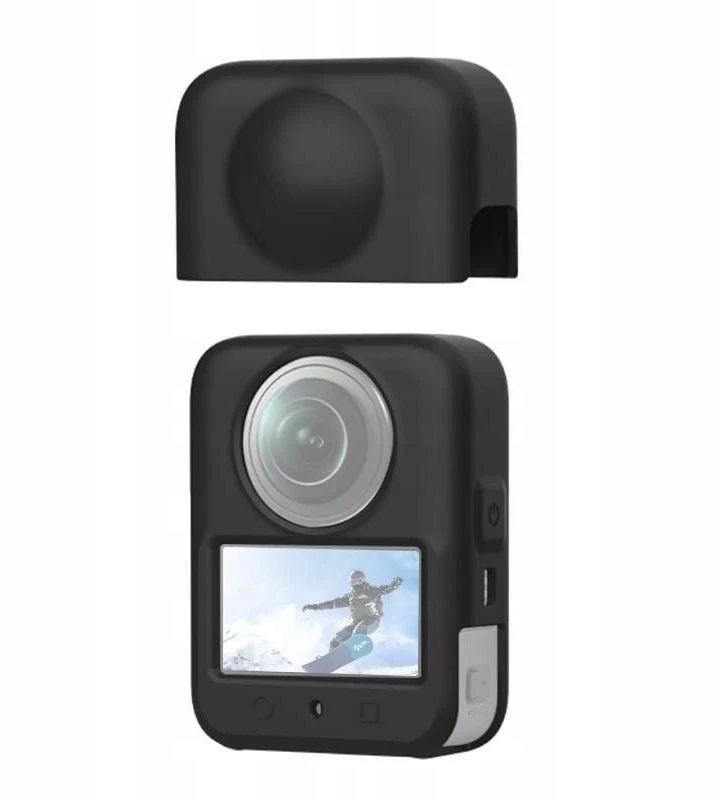 „Puluz“ silikoninis dėklas + objektyvo dangtelis, skirtas DJI Osmo 360 / PU783B