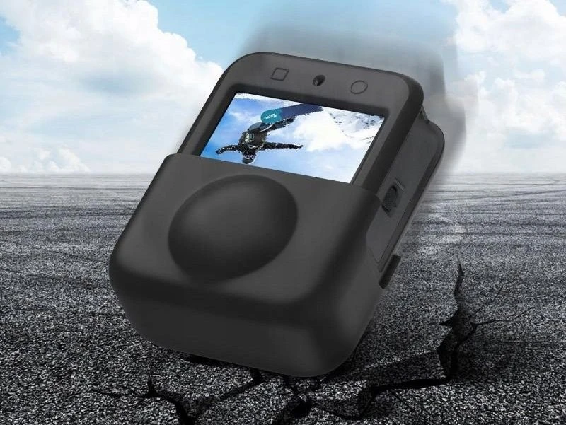 „Puluz“ silikoninis dėklas + objektyvo dangtelis, skirtas DJI Osmo 360 / PU783B