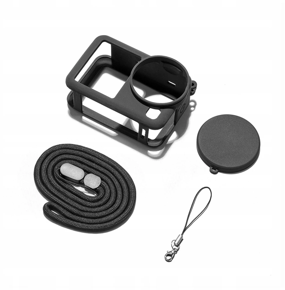 Puluz silikoninis dėklas, dėklas, dirželis, skirtas DJI Osmo Action 6 / Pu1076b