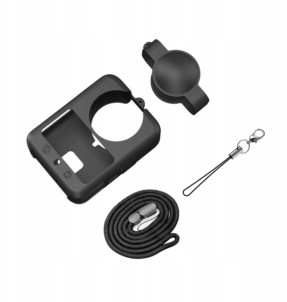 Puluz Dėklas Korpusas Apsauginis Dėklas DJI Osmo 360 + Objektyvo dangtelis + Dirželis / Pu790b