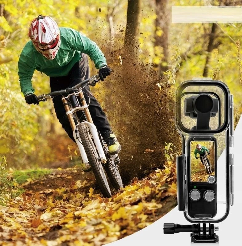 Puluz dėklas vandeniui atsparus korpusas, atsparus vandeniui iki 45 m, skirtas DJI Osmo Pocket 3 / Pu967t