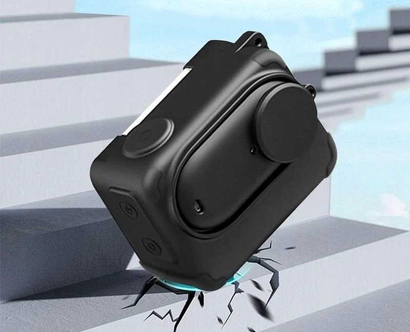 Puluz Dėklas Korpusas Apsauga Makštis + Dangtelis Kamštis Insta360 Go 3s / 3 S / Pu772b