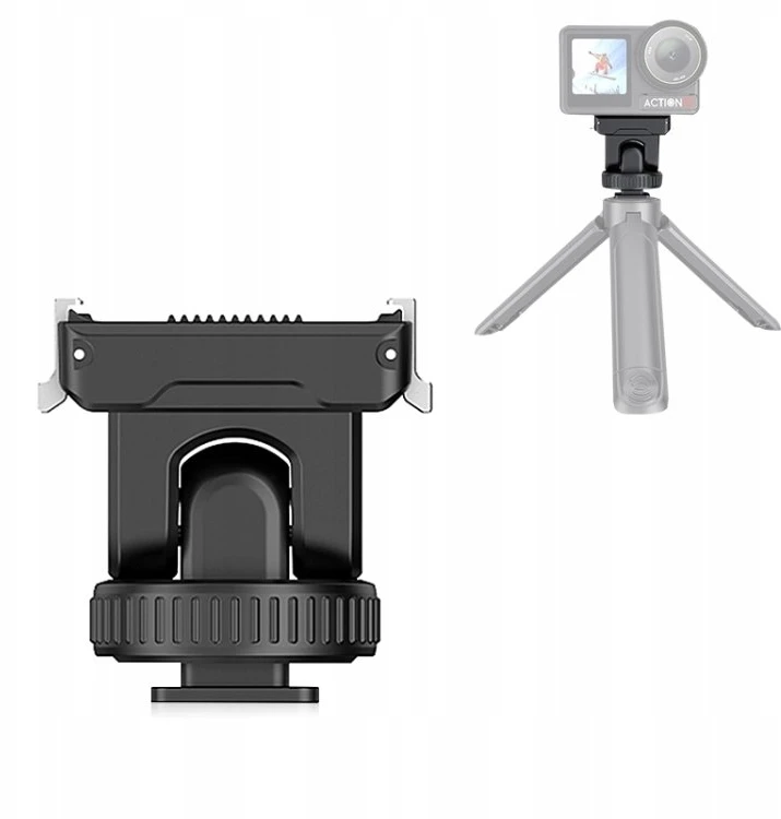 PULUZ Gimbal for DJI Osmo Action 5 Pro / 4 / 3 (juodas)