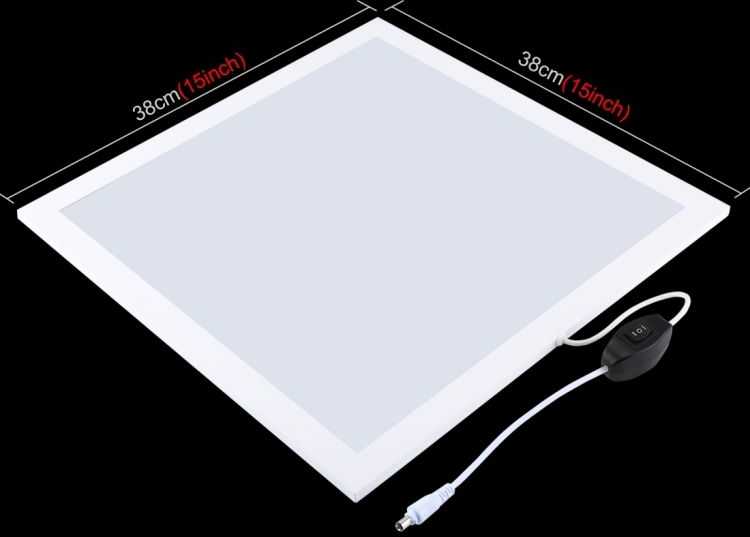 Puluz Instaliacija / apdaila Led Shadowless - 1200lm 40cm - Tentui