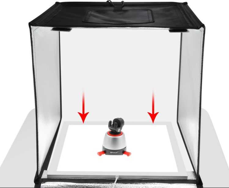 Puluz Instaliacija / apdaila Led Shadowless - 1200lm 40cm - Tentui
