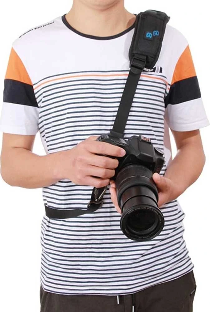 Greitai atsegamas peties fotoaparato dirželis Puluz PU6001