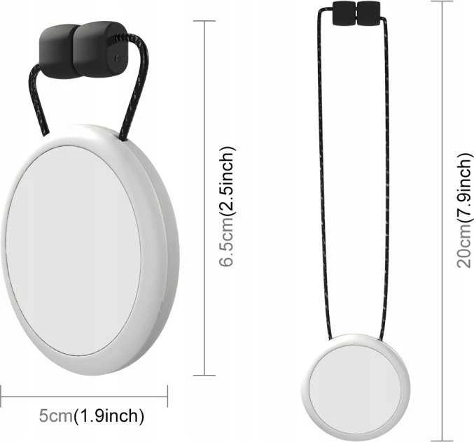 „Puluz“ magnetinio laikiklio tvirtinimo kaklo dirželio magnetas, skirtas Insta360 Go 3 Go3 / Pu889w