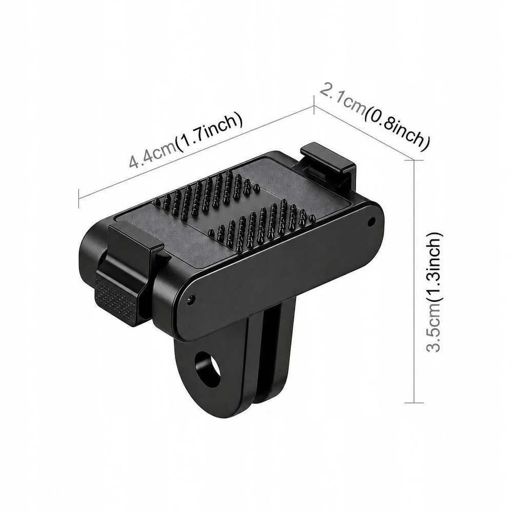 Puluz Magnetinis greito atlaisvinimo magnetinis laikiklis su GoPro laikikliu, skirtas DJI Osmo Action 6 / Nano / PULUZ / PU1079B
