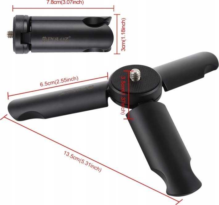 Statyw Puluz Mini Statyw / Stojak / Podstawka Do Gimbala / Kamery / Aparatu Na Gwint 1/4''''