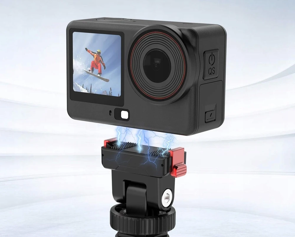 Puluz Tvirtinimo laikiklis Greito sujungimo magnetas 1/4'''' ir Iso / Dji Osmo Action 6 / Nano / Pu1071b