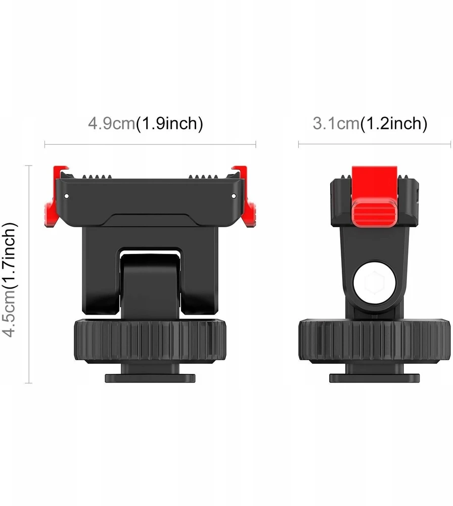 Puluz Tvirtinimo laikiklis Greito sujungimo magnetas 1/4'''' ir Iso / Dji Osmo Action 6 / Nano / Pu1071b