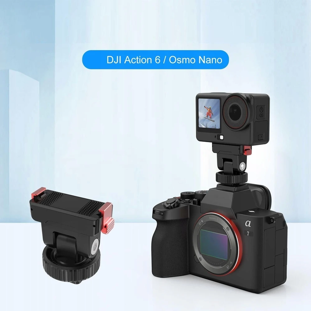 Puluz Tvirtinimo laikiklis Greito sujungimo magnetas 1/4'''' ir Iso / Dji Osmo Action 6 / Nano / Pu1071b