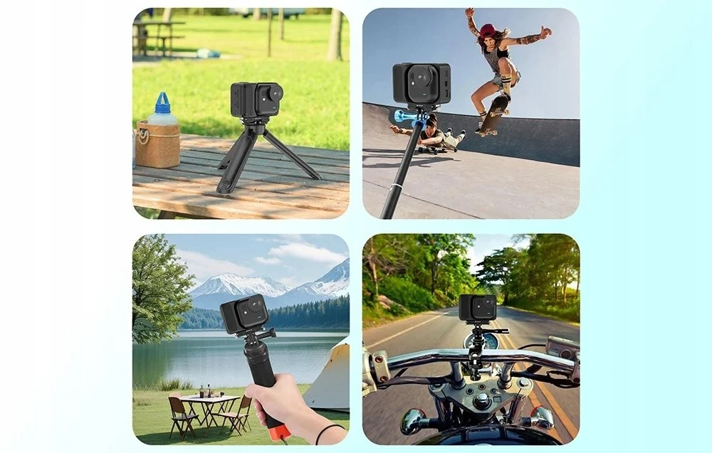 PULUZ Magnetic Mount for Insta360 GO Ultra (Juodas)