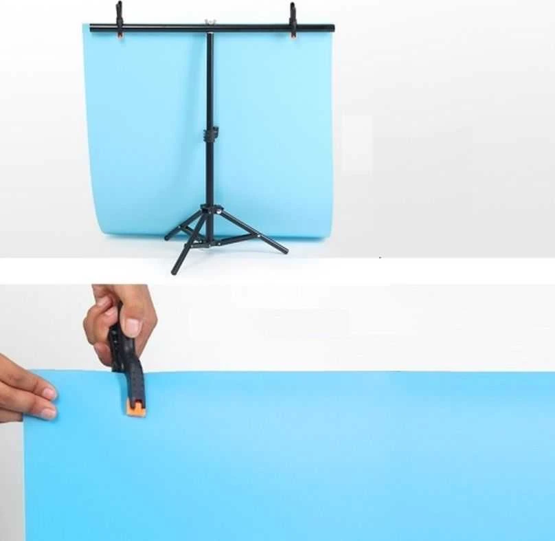 Puluz Rinkinys Atelier T Fono sijai 200cm + stovas 200cm + 4 klipai