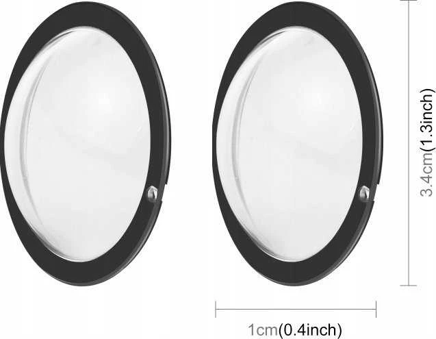 Puluz objektyvo gaubtas 2x apsauginis objektyvo gaubtas, skirtas Insta360 X3 X 3 / Pu806b