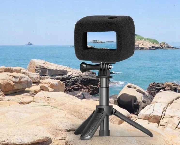 Puluz Kapturek Osłona Na Wiatr Przeciwwietrzna Do Dji Osmo Action 4 / Dji Action 3 / Pu987bb