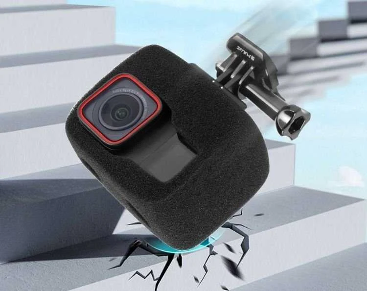 Puluz objektyvo gaubto gaubto apsauga nuo vėjo, skirta Insta360 Ace Pro / Insta 360 Ace / Pu986b