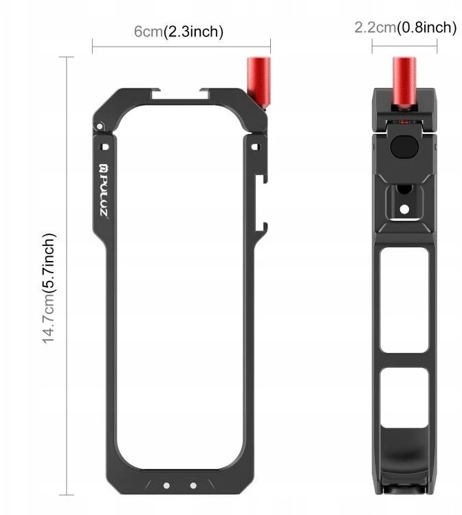 Puluz Insta360 X5 metalinis dėklas