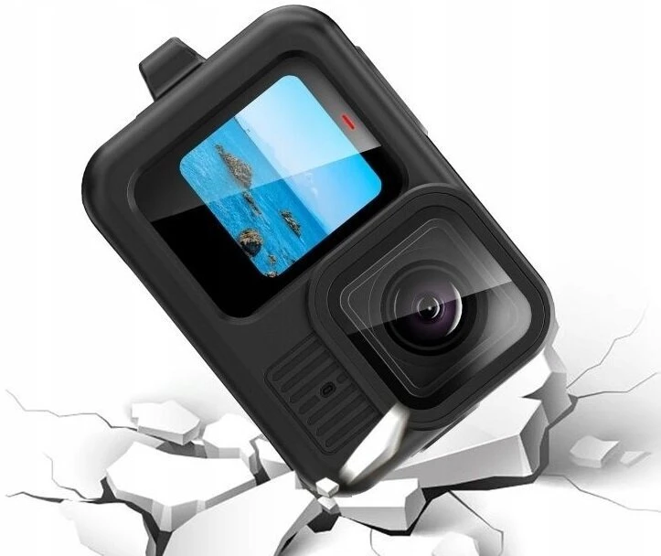 Puluz silikoninis dėklas, skirtas GoPro HERO13, juodas