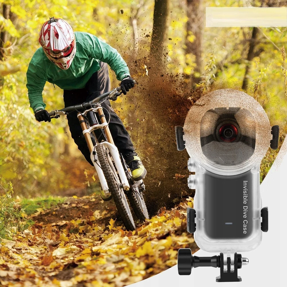 Puluz „Insta360 X4 Air“ vandeniui atsparus povandeninis dėklas nardymui 50 m gylyje / Pu1064t