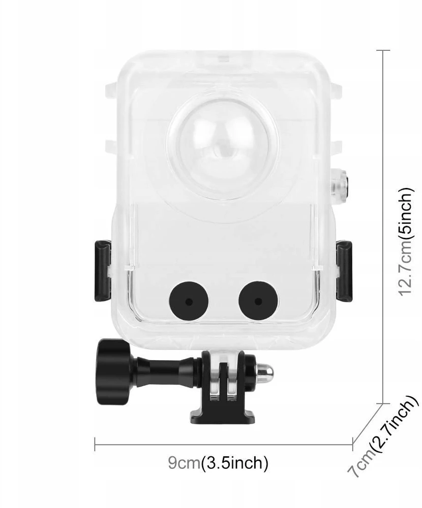 Puluz vandeniui atsparus povandeninis korpusas, skirtas „Dji Osmo 360“ nardymui 40 m gylyje / Pu1081t