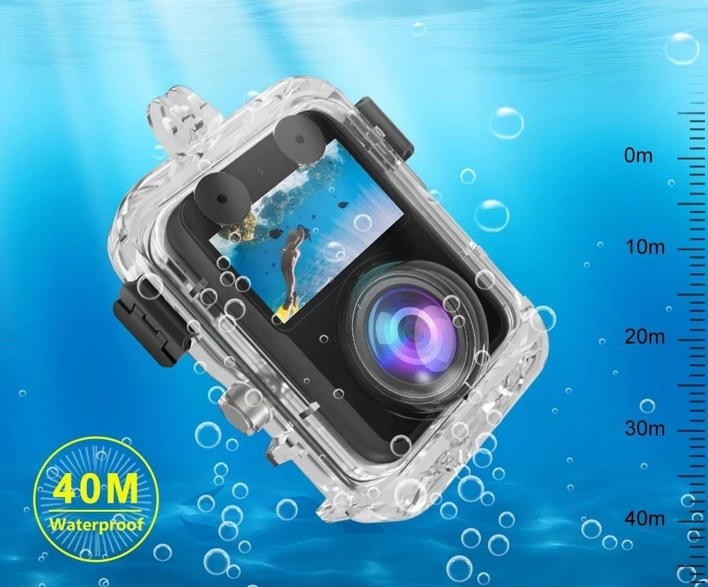 Puluz vandeniui atsparus povandeninis korpusas, skirtas „Dji Osmo 360“ nardymui 40 m gylyje / Pu1081t