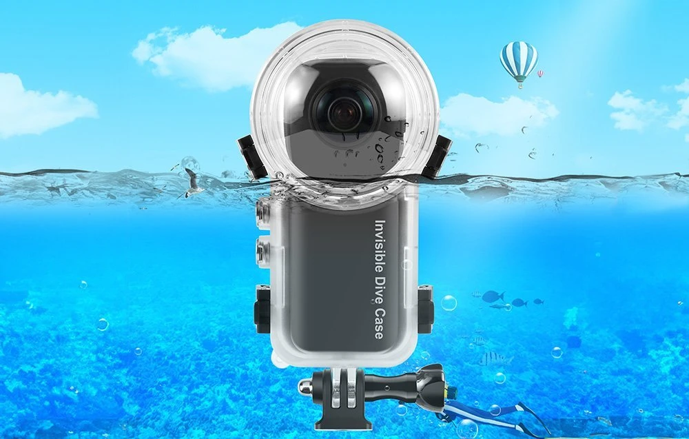 Vandeniui atsparus nardymo dėklas PULUZ skirtas Insta360 X4