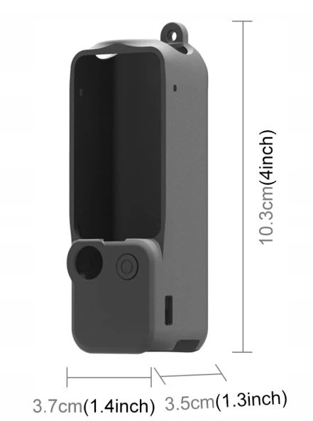 Puluz 3-in-1 dėklas, skirtas DJI OSMO Pocket 3