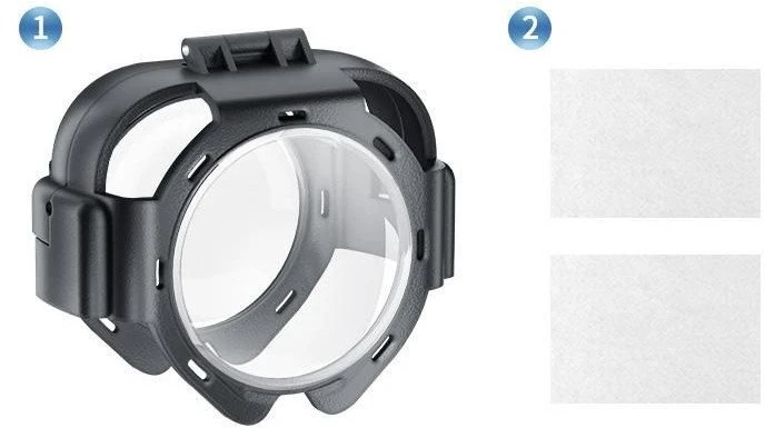 „Puluz“ objektyvo dangteliai „Insta360 X5“ kamerai (užsegami)