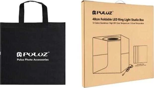 Puluz 40cm LED fotostudija PU5041B