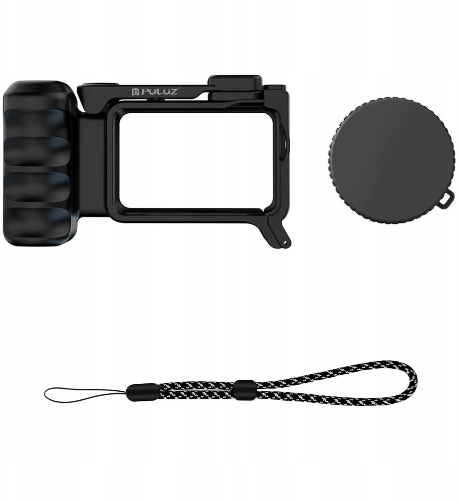 Puluz rėmo laikiklis + rankenos laikiklis + iso koja, skirtas DJI Osmo Action 6 / Pu1096b