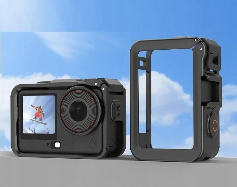 Puluz DJI Osmo Action 6 / Pu1088b rėmo korpusas, rėmo laikiklis, kameros laikiklis