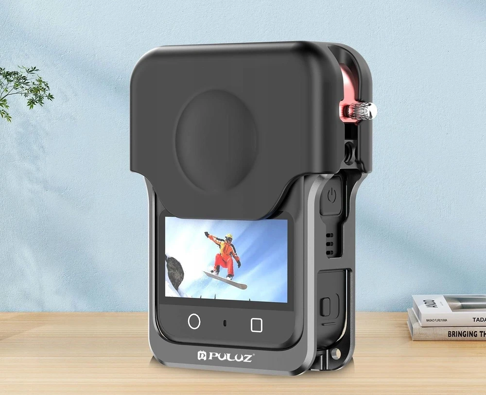 Puluz Rėmo laikiklio tvirtinimas prie korpuso 2x Iso į 1/4'' + Dangtelis Dji Osmo 360 / Pu781b