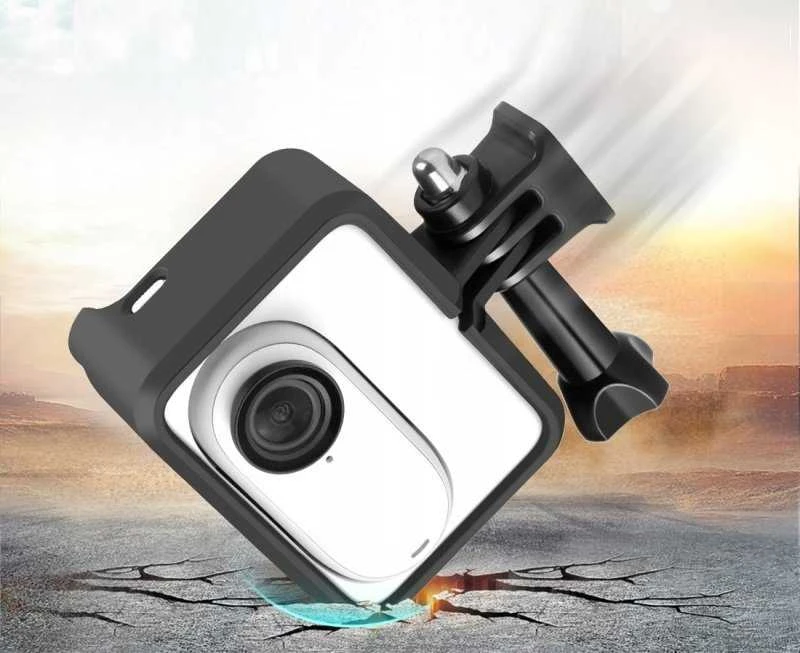 Puluz rėmo tvirtinimo korpusas rėmo dėklo laikiklis trikojis, skirtas Insta 360 Insta360 Go 3 Go3 / Pu881b