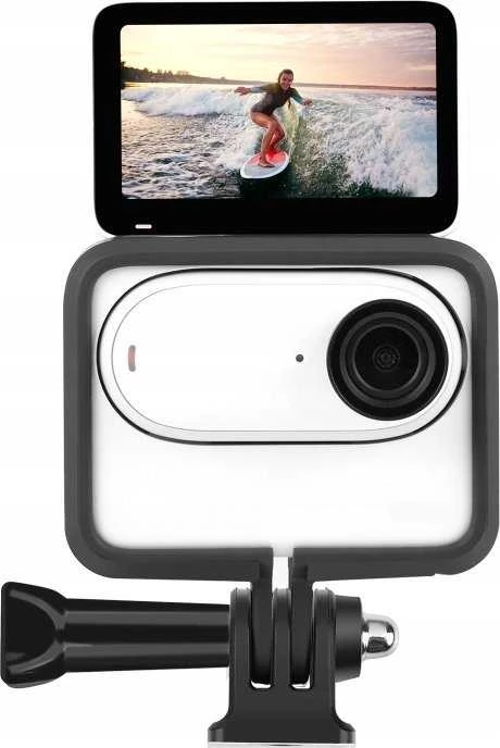 Puluz rėmo tvirtinimo korpusas rėmo dėklo laikiklis trikojis, skirtas Insta 360 Insta360 Go 3 Go3 / Pu881b