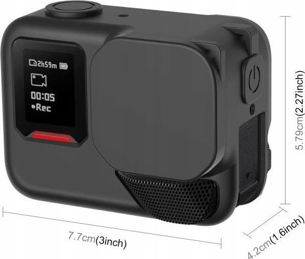 „Puluz“ dėklas, dangtelis, silikoninis dėklas, dangtelis, skirtas „Insta360 Ace Pro 2“ / PU745B
